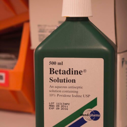 BETADINE ANTISEPTIC SOLUTION 500ML