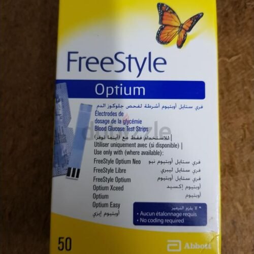 FREESTYLE OPTIUM TEST STRIPS 50`S