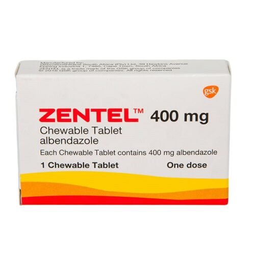 Zentel 400MG Tablet 1`S