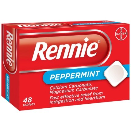 Rennie PepperMint Tabs 48`s