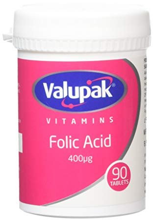 Folic Acid 400mcg Tabs 90's
