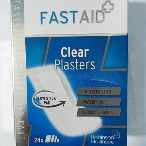 Fast Aid Assorted Clear Plasters 24's