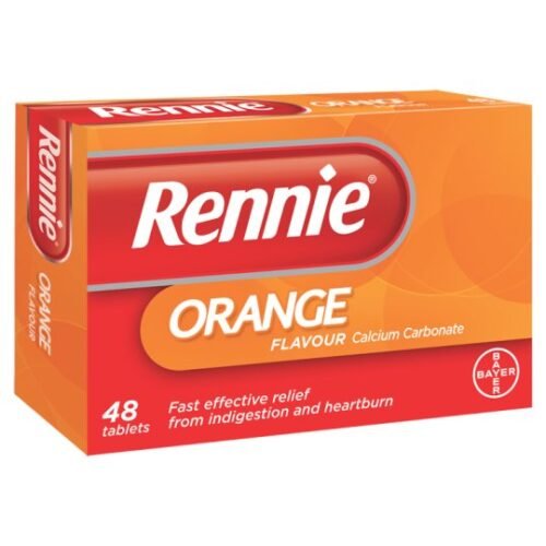Rennie Orange Tablets 48`s