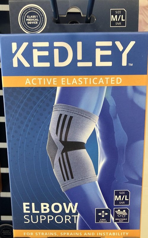 Kedley Activated Elasticated Elbow Support Size M/L -Orthopaedic