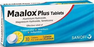 Maalox Plus Tablets 30's