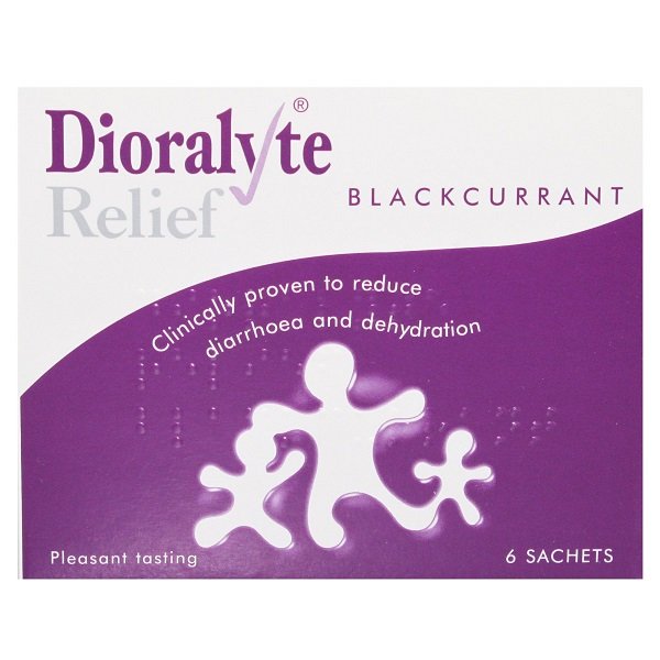 Dioralyte Blackcurrant Sachet 6`s