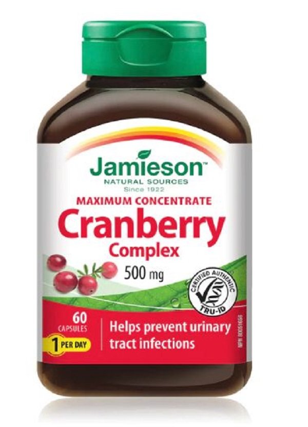 Jamieson Cranberry Complex 500mg Capsules 60`s