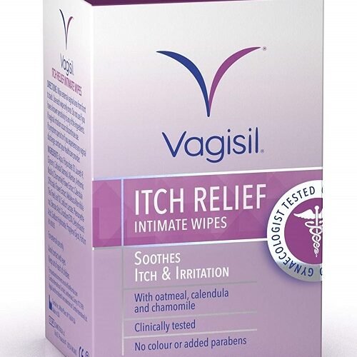 Vagisil Itch Relief Wipes Sachet 12`s
