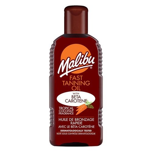 Malibu Fast Tan Oil +Corotenne 200ml