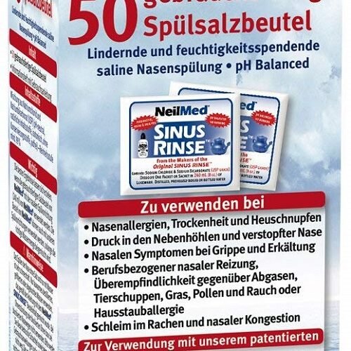 Neilmed Sinus Rinse 50 Refill Sachets