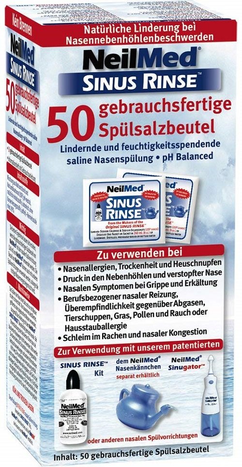 Neilmed Sinus Rinse 50 Refill Sachets