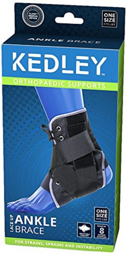 Kedley Orthopaedic Support Lace Up Ankle Brace Universal- Orthopaedic ...