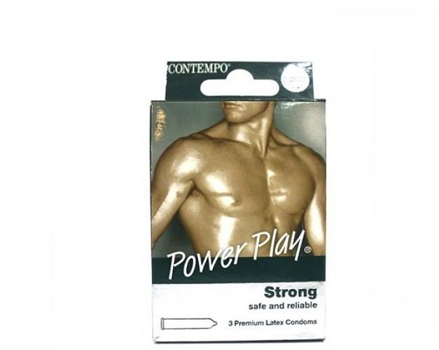 Contempo Power Play Condoms 3`s