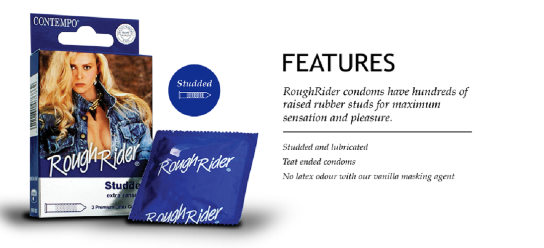Contempo Rough Rider Condoms 3`s