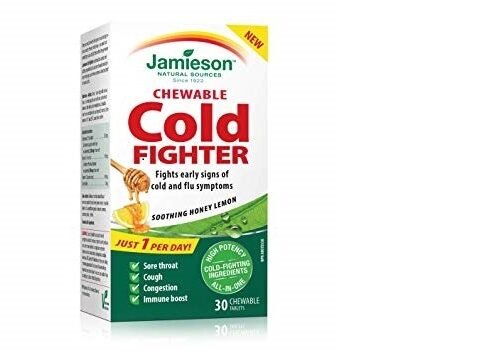 Jamieson Cold Fighter Chewable Tablets 30`s