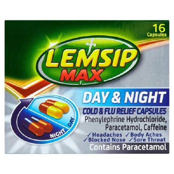 Lemsip Max Day & Night Capsules 16`s