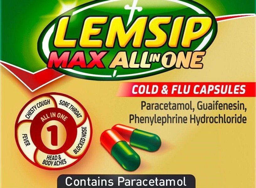 Lemsip Max All-In-One Caps 16`s