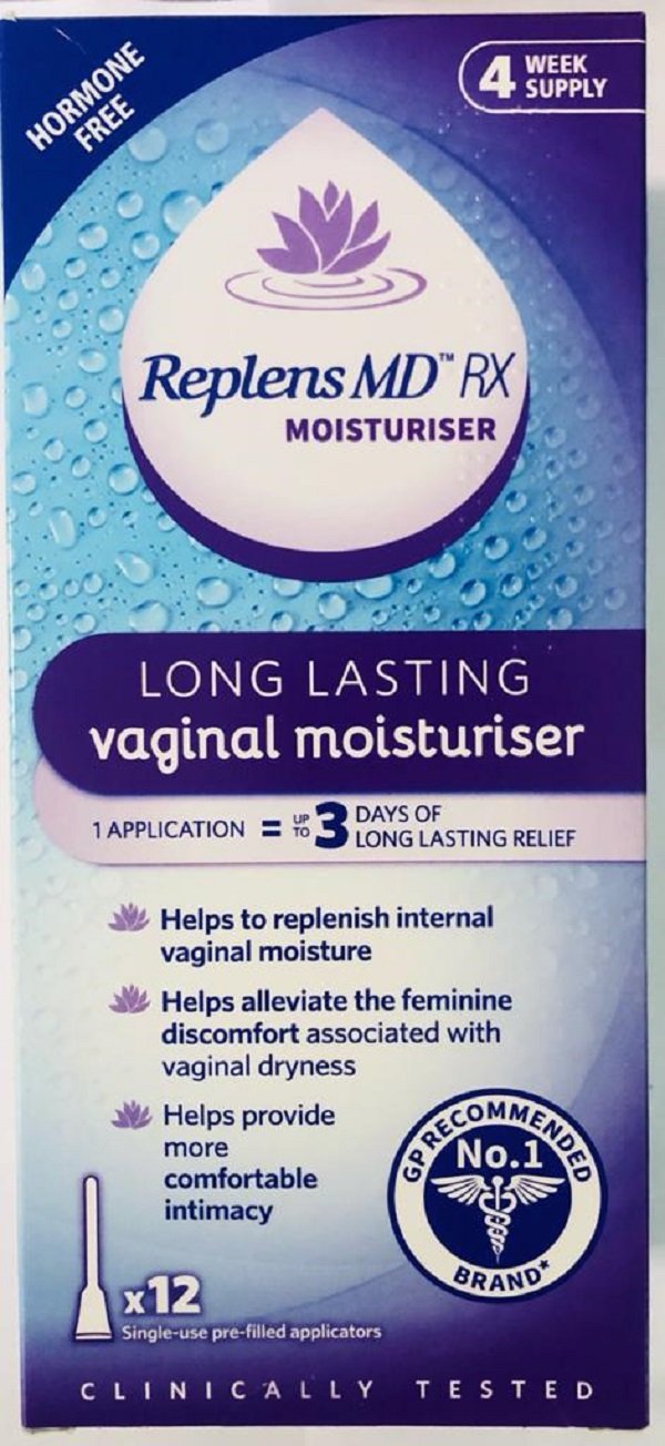 Replens (Vaginal Moisturiser) Md Rx 12`s