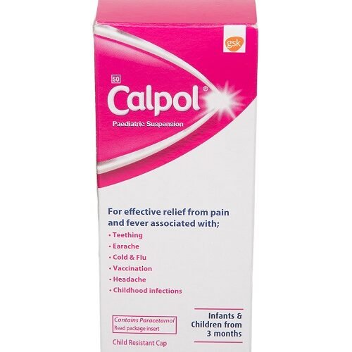 Calpol (Cold, Fever & Pain) Suspension 100ml