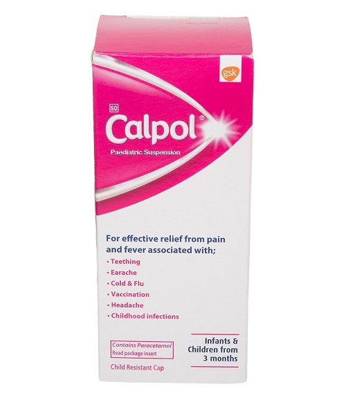 Calpol (Cold, Fever & Pain) Suspension 100ml