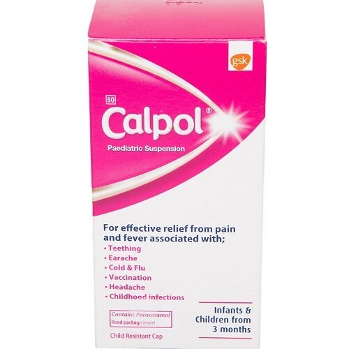 Calpol (Cold, Fever & Pain) Suspension 60ml