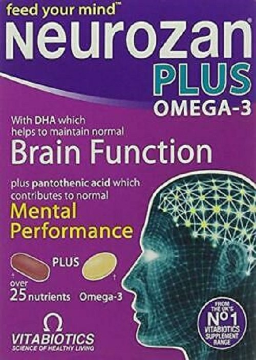 Neurozan (Vitabiotics) Plus 28 Caps/28 Tablets 56`s
