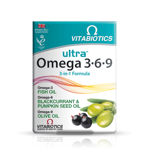 Ultra Omega (Vitabiotics) 369 Capsules 60`s