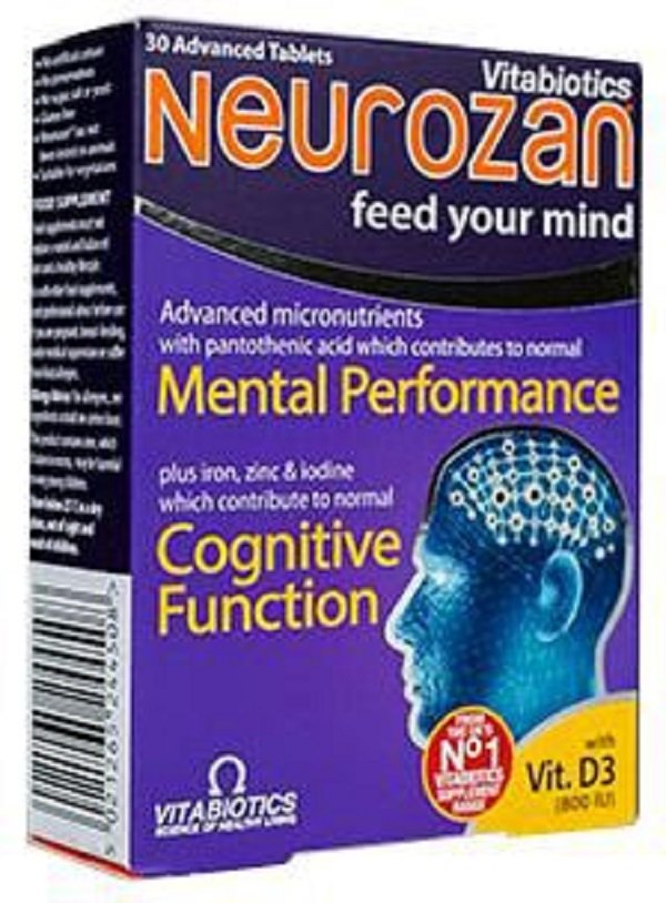 Neurozan (Vitabiotics) Tablets 30`S
