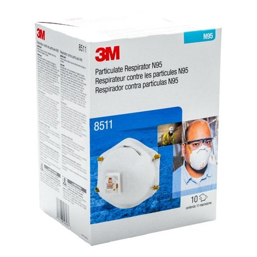 Face Mask Respiratory (3M) N95 10`s