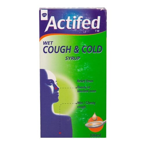 Actifed Cough And Cold Wet Syrup 100ml
