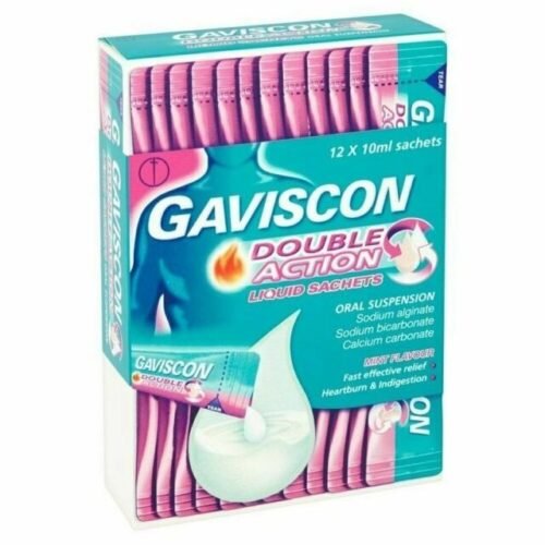Gaviscon Double Action 10ml Liq Sachets 12`s