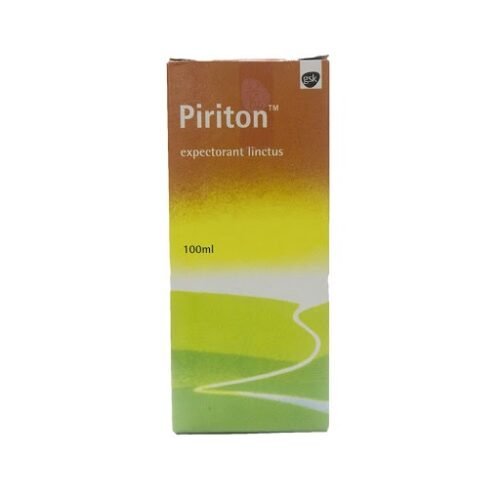 Piriton (Chlorpheniramine Maleate) Expectorant Linctus Syrup 100ml