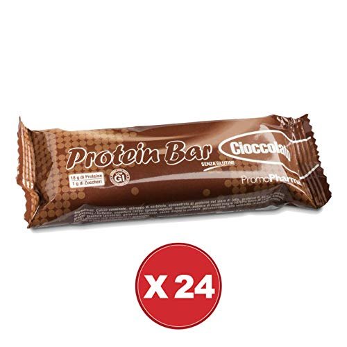 PromoPharma Protein Bar Chocolate 45g 24`s