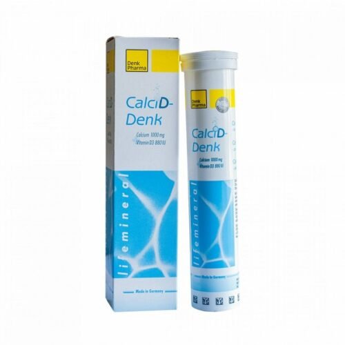 Calci Denk (Calcium Carbonate/Colecalciferol) Effervescent Tablets 20`s