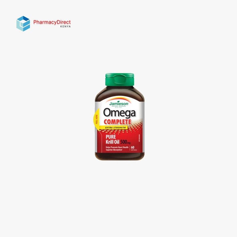 Jamieson Omega Complete Krill Oil 500mg Softgels 60`s
