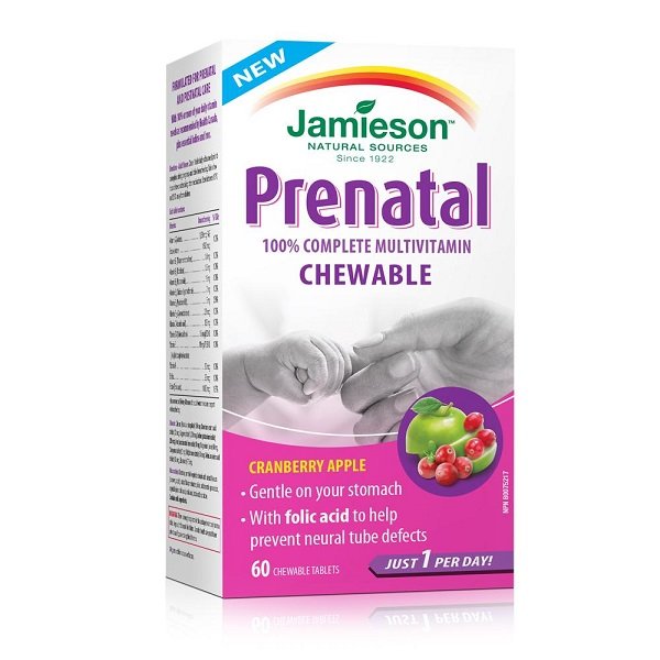 Jamieson Prenatal Chewables Tablets 60`s