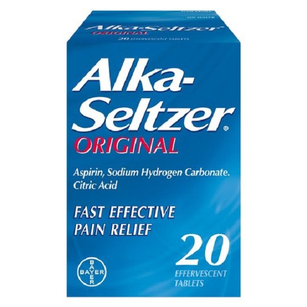 Alka (Asprin) Seltzer Original 20`s