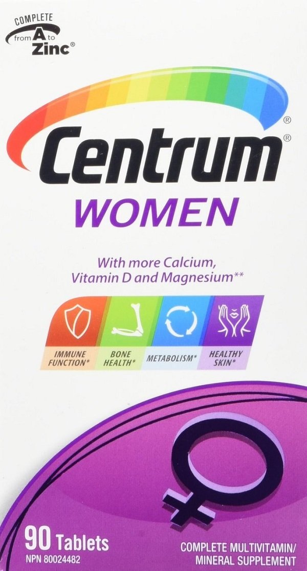 Centrum Women (Multivitamin) Tablets 90`s