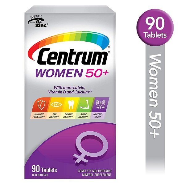 Centrum Women (Multivitamin) 50+ Tablets 90`s