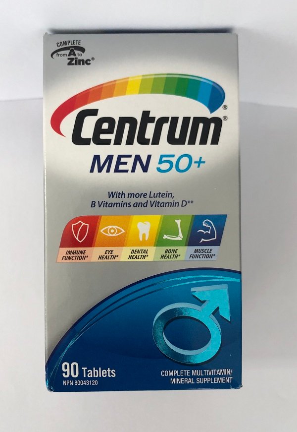 Centrum Men 50+ Tablets 90`s