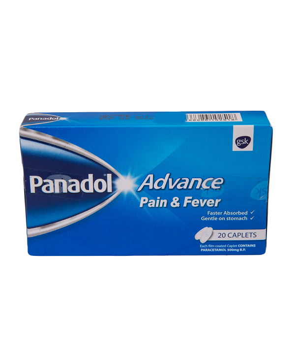 Panadol (Paracetamol) Advance Tablets 20`s