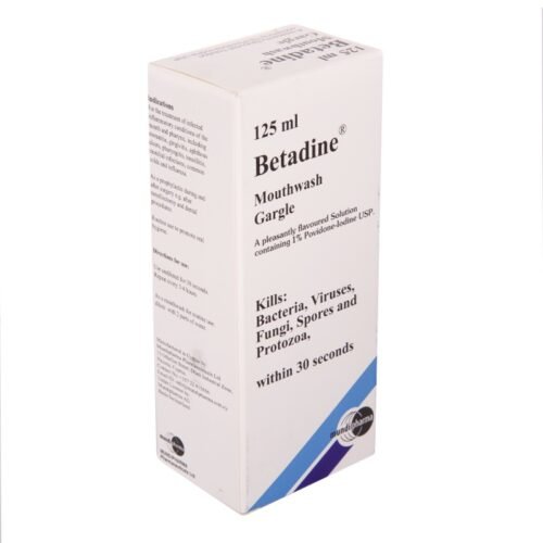 Betadine MouthWash Gargle 125ml