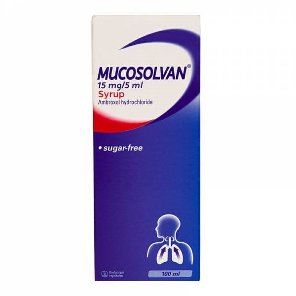 Mucosolvan 15mg/5ml Syrup 100ml