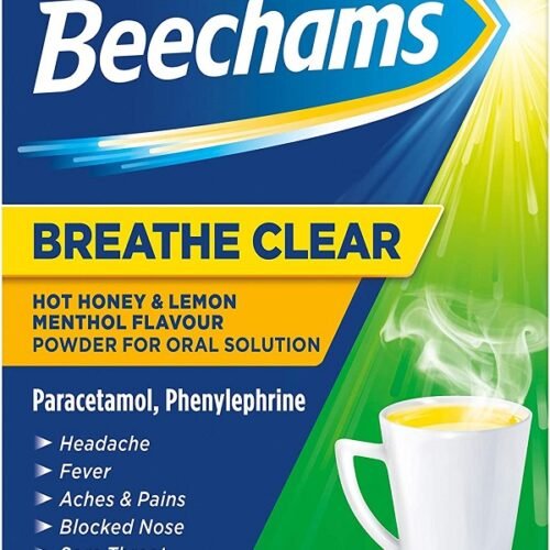 Beechams Breathe Clear Hot H & L Menthol Flavour Sachets 10`s