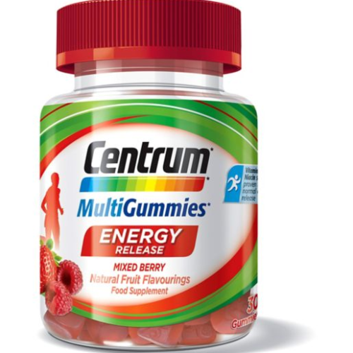 Centrum Multi Gummies Energy Release Mixed Berry 30`s