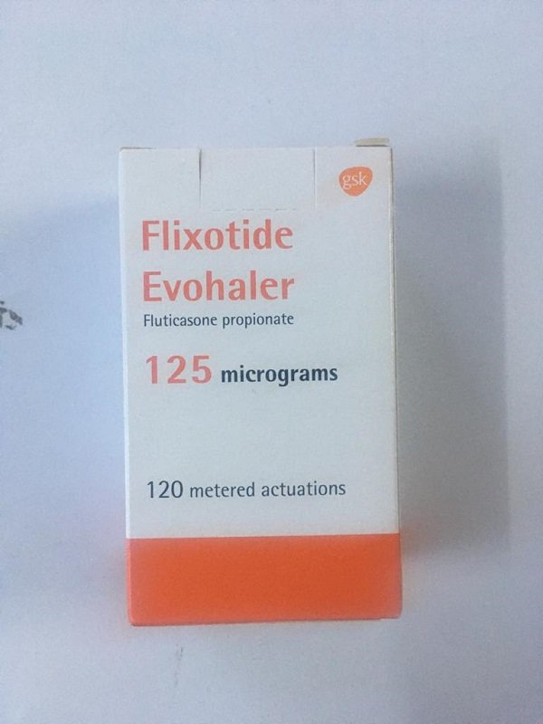 Flixotide (Fluticasone Propionate) Evohaler 125mg 120d