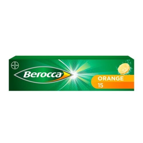 Berocca Effervescent Orange Tablets 15`s