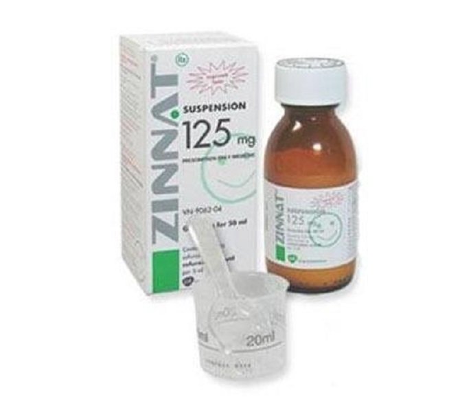 Zinnat (Cefuroxime) 125mg/5ml Suspension 50ml Pharmacy Direct Kenya