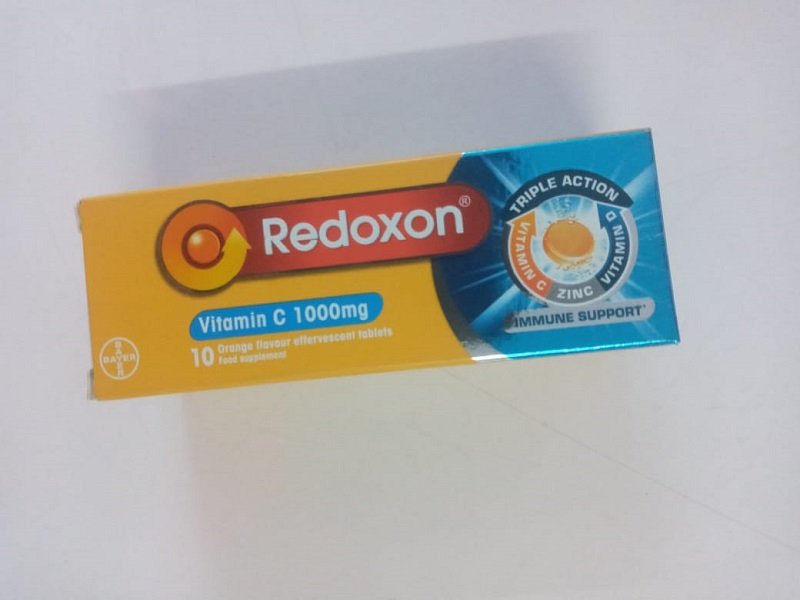Redoxon Triple Action Tablets 10`s ( Vitamin C 1000mg)