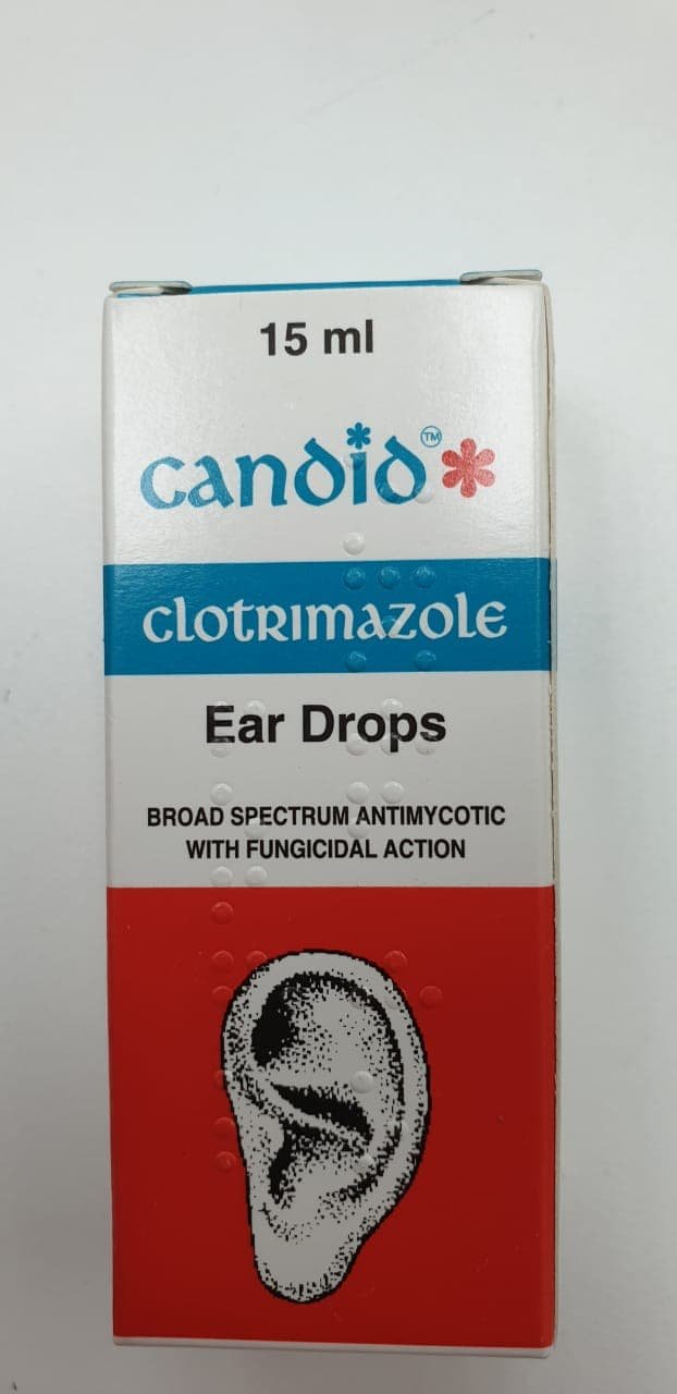 Candid (Clotrimazole) Ear Drops 15ml